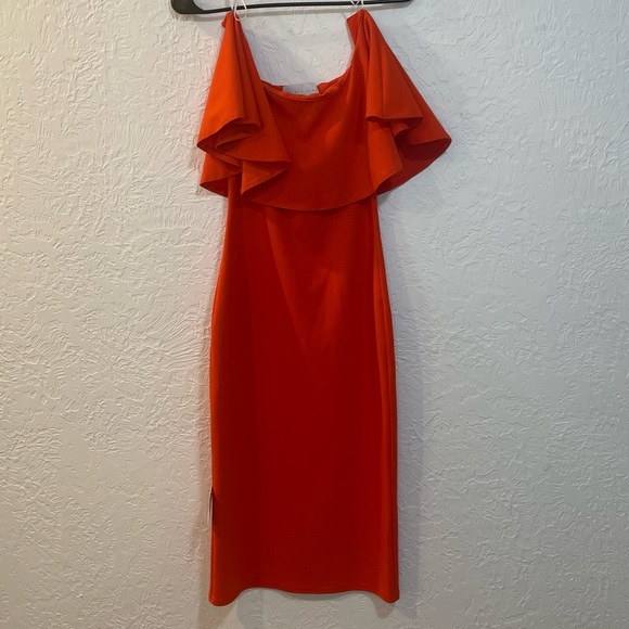 The 8th Sign Dresses & Skirts - The 8th Sign- off the shoulder midi dress